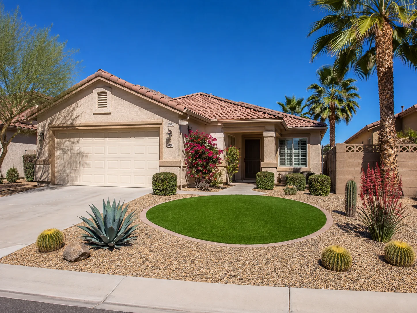 Desert landscape turf conversion Scottsdale AZ
