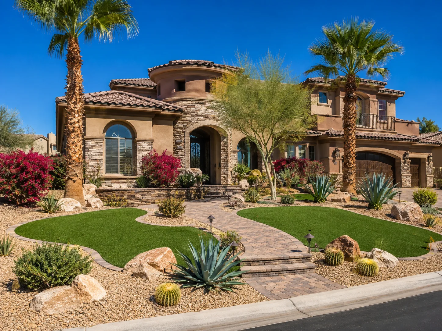Desert landscape turf conversion Scottsdale AZ