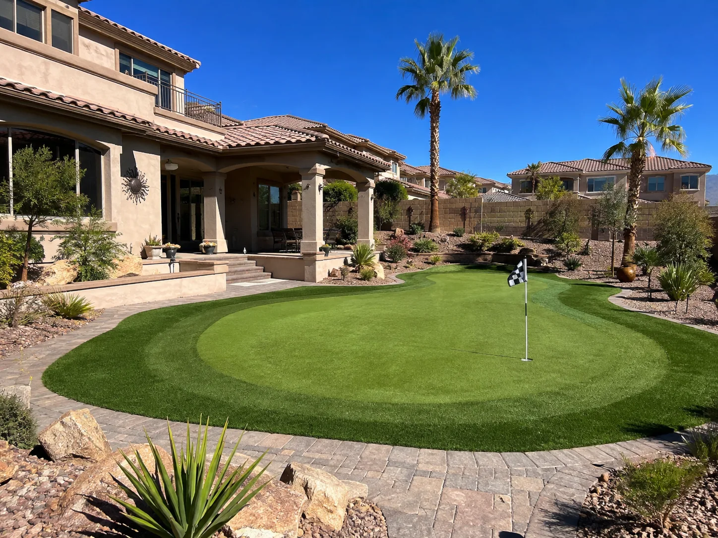 Backyard Putting Greens in Scottsdale AZ