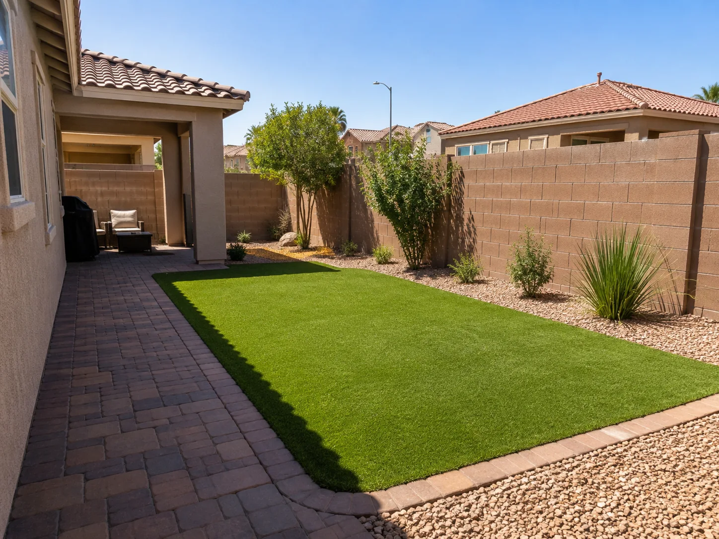 Pet turf dog run Scottsdale AZ