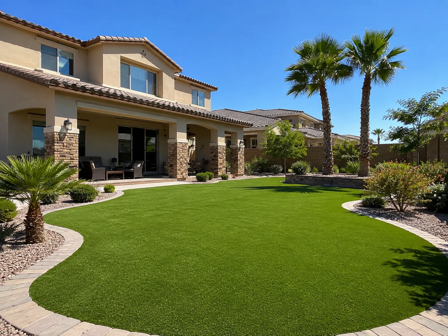 Artificial grass lawn Scottsdale AZ