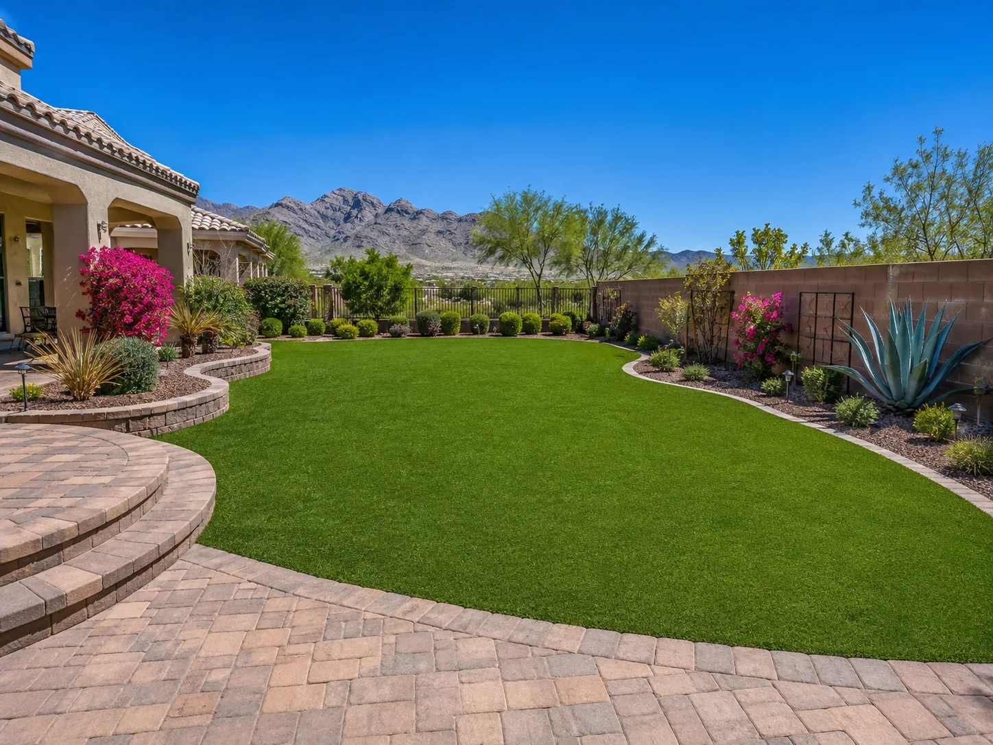Artificial grass lawn Scottsdale AZ