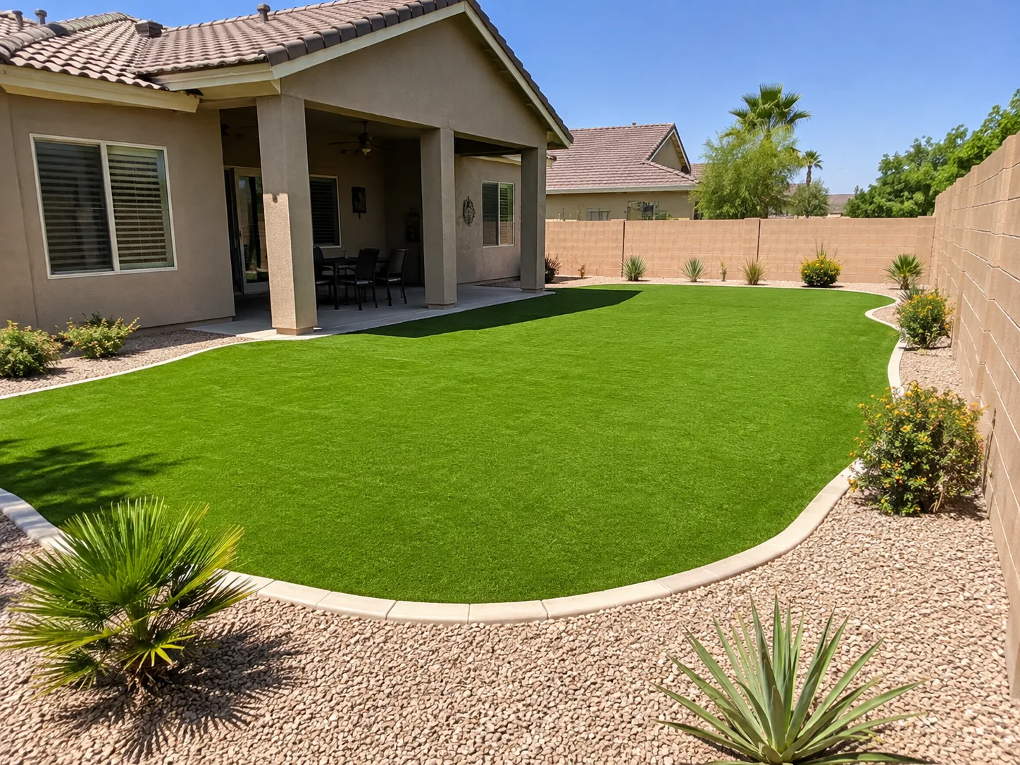 Artificial grass lawn Scottsdale AZ