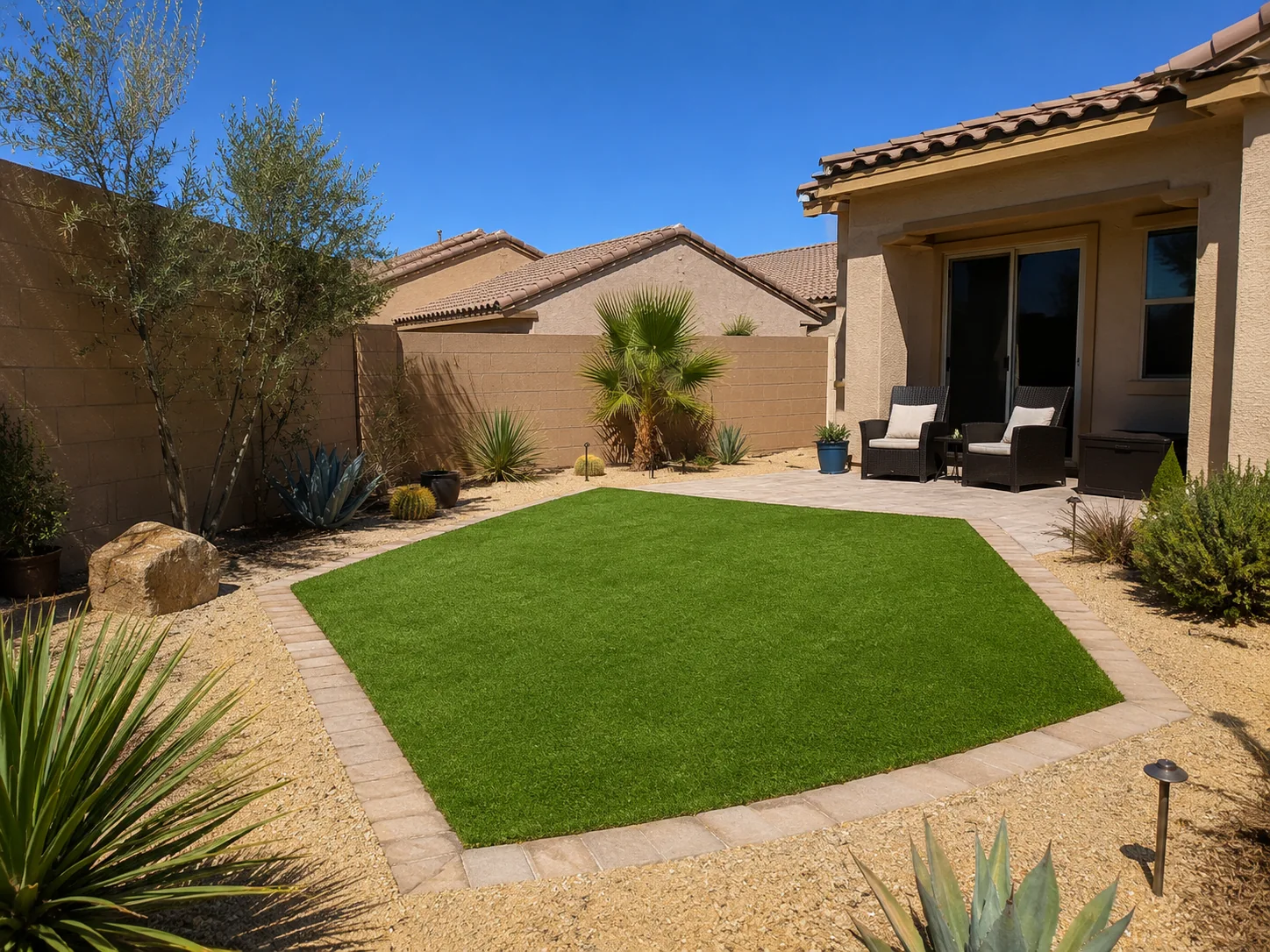 Patio artificial turf Scottsdale AZ