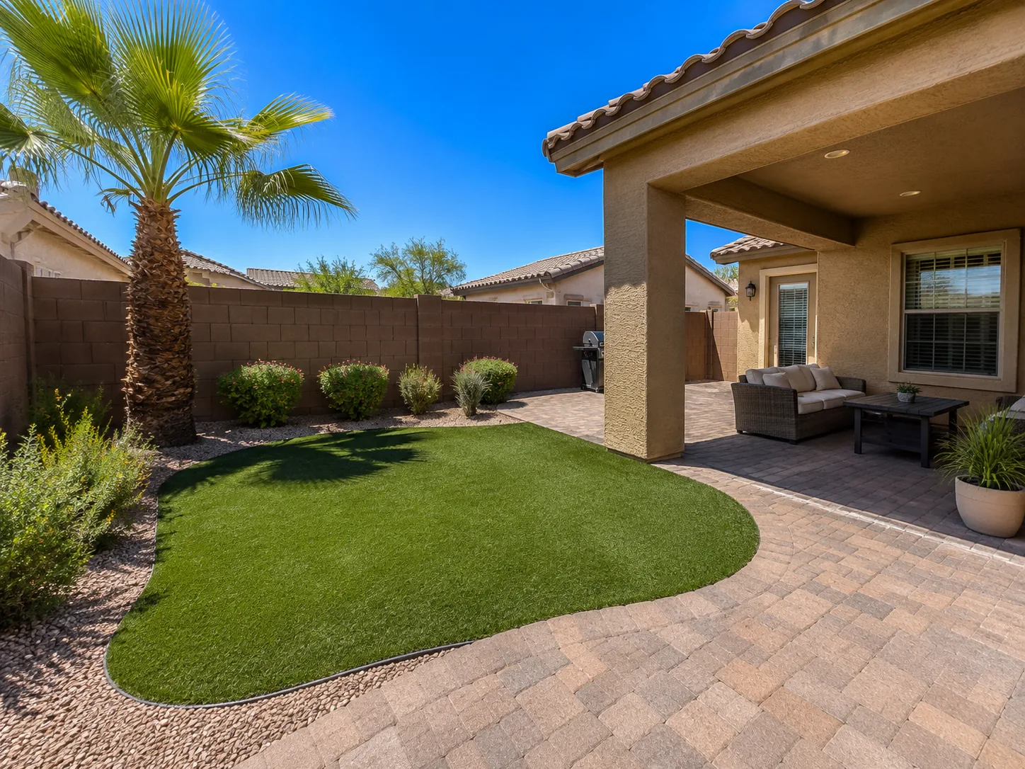 Patio artificial turf Scottsdale AZ