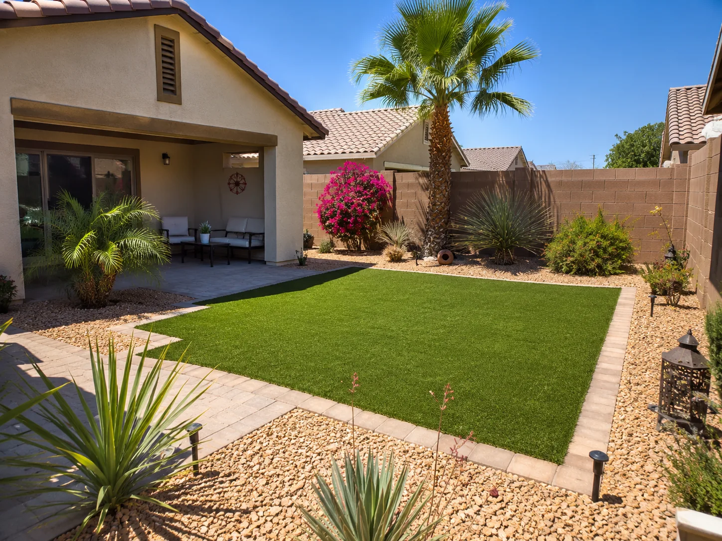 Patio artificial turf Scottsdale AZ